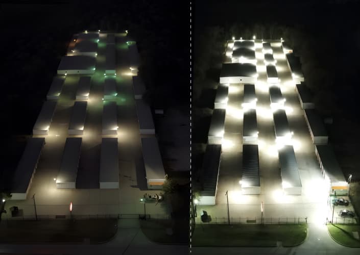 Lights Before and After